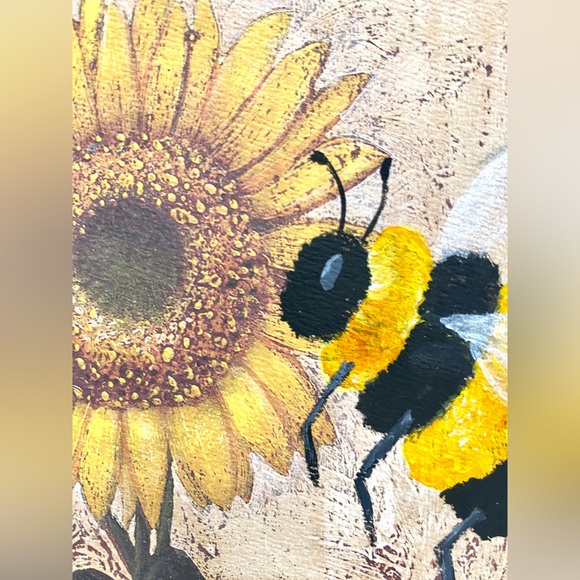 HAND Painted Original Upcycled Thrift Store Find Art Print - Picture 5 of 10